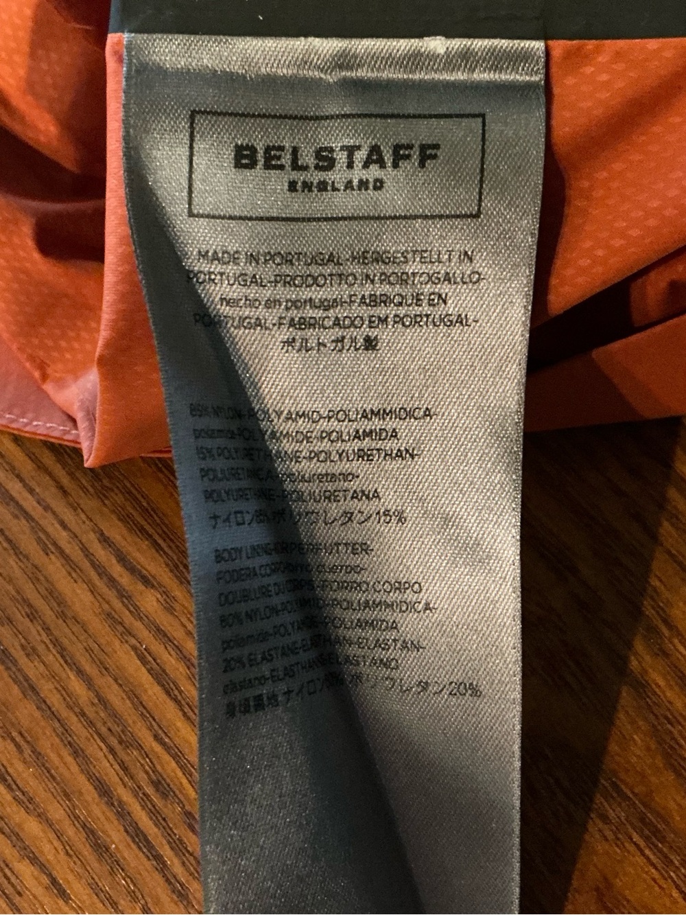 Belstaff Orange Utility Anorak Pullover Jacket - Picture 14 of 16